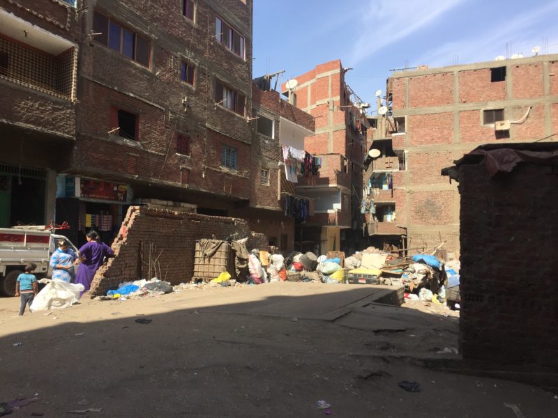 Haus in Garbage City Kairo